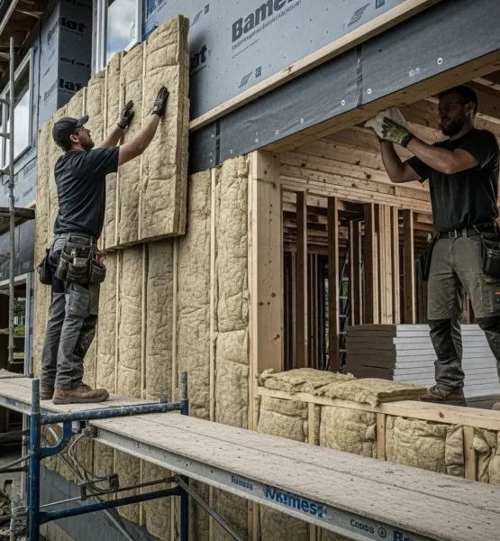 Interior and exterior insulation